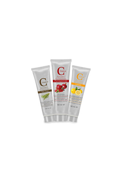 Claderm 50ml 3'lü (TEA TREE-POMEGRANATE-LEMON) Avantaj Paketi