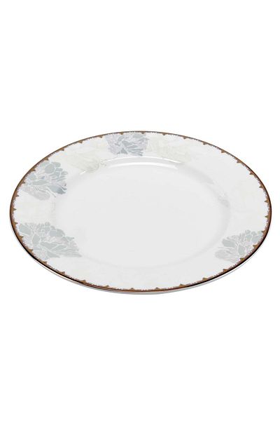 Queens 7.5" BONE CHINA DESSERT PLATE LOTUS ZGBC038
