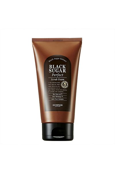 SKINFOOD Black Sugar Perfect Makeup and Dead Skin Removal Facial Cleansing Gel