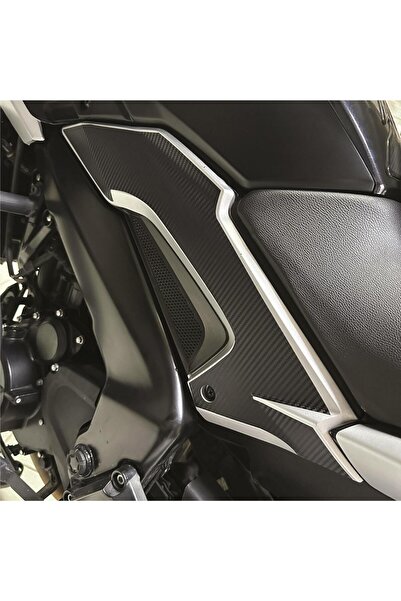 Motiker Bajaj Dominar Orta Şase Üstü Plastik Karbon Kaplama Sticker Etiket Mo...