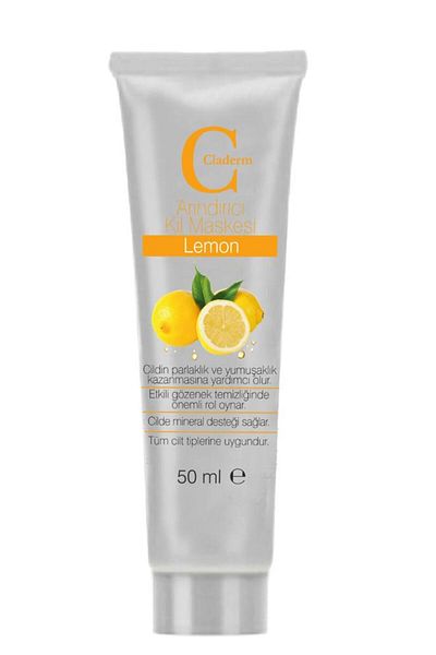Claderm 50 ml Clay Mask – Lemon
