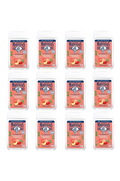 Le Petit Marseillais Beyaz Şeftali Ve Nektarin Duş Jeli 250 ml 12 ADET