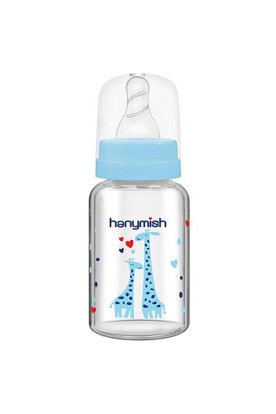 Hanymish 401 Glass Baby Bottle 125 ml