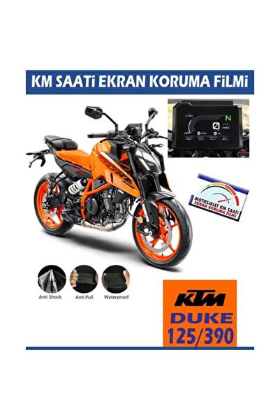 Motiker KTM Duke 125/250/390 Serisi 2024 Motosiklet Ekran Km Koruyucu