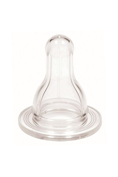 Bebedor Dar Ağız Biberon Emziği Yavaş Akış 0-3 Ay Şeffaf