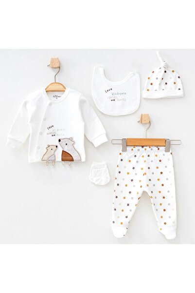 Aziz Bebe 5-Piece Baby Hospital Exit Set - 3195