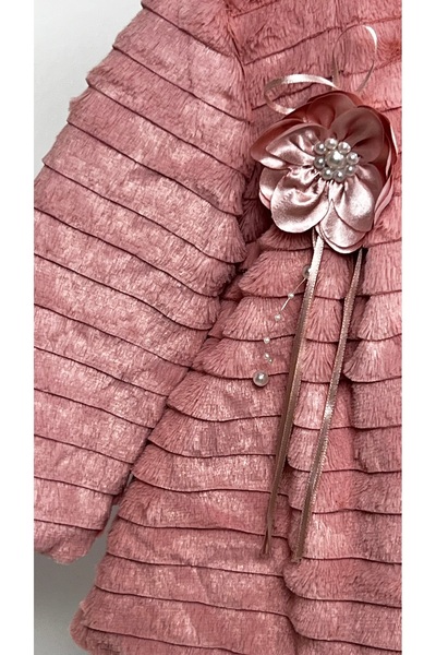 miaras baby Kız Çocuk Peluş Mont