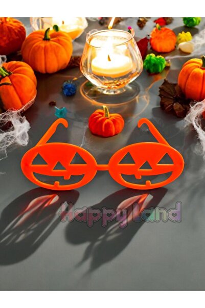 Happyland Halloween Pumpkin Glasses Orange Plastic Halloween Pumpkin Pattern Glasses