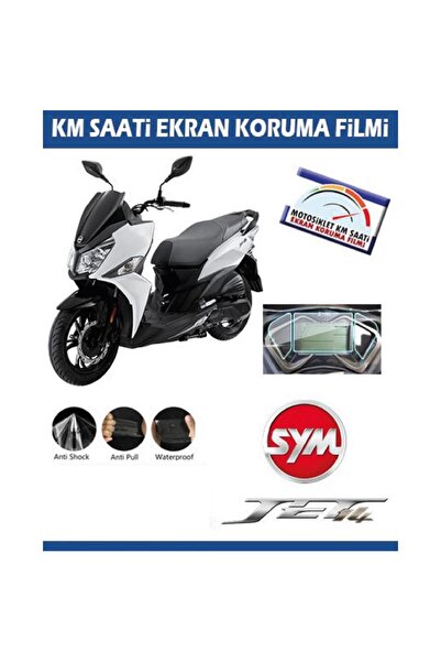 Motiker SYM Jet 14 Motosiklet Ekran Km Koruyucu