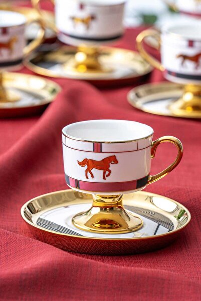 ACAR dolye  6lı kahve fincan takımı