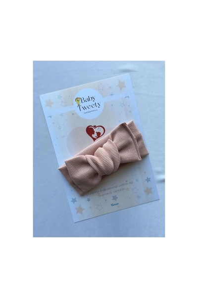 Baby Tweety Handmade Ribbed Baby Girl Bandana