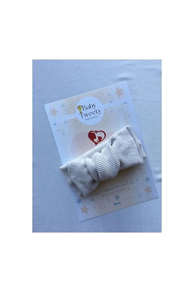 Baby Tweety Handmade Ribbed Baby Girl Bandana
