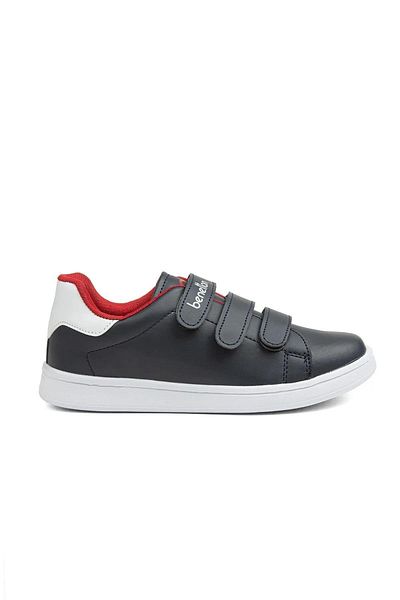 Benetton Bn-30447 Pantofi sport cu velcro bleumarin pentru femei