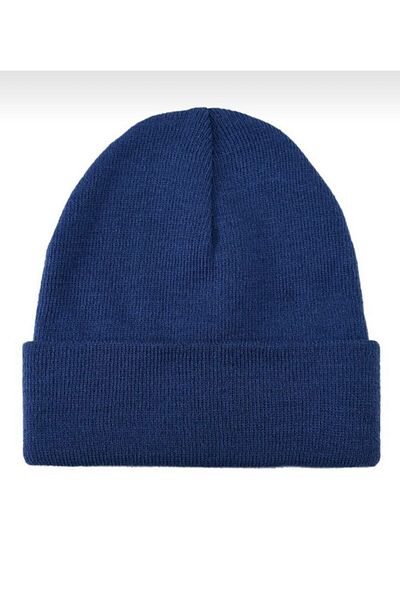 Belifanti Collection Beretă pliabilă unisex simplă albastră