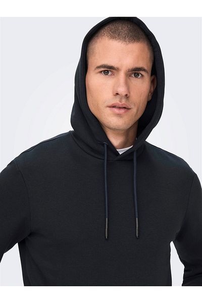 Only & Sons Onsceres Hoodie Sweat - Σκούρο Ναυτικό