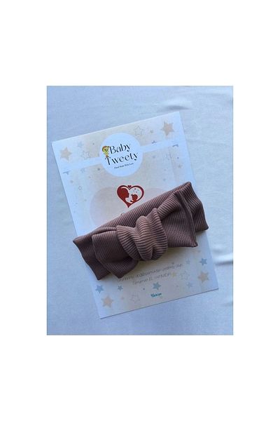 Baby Tweety Handmade Ribbed Baby Girl Bandana
