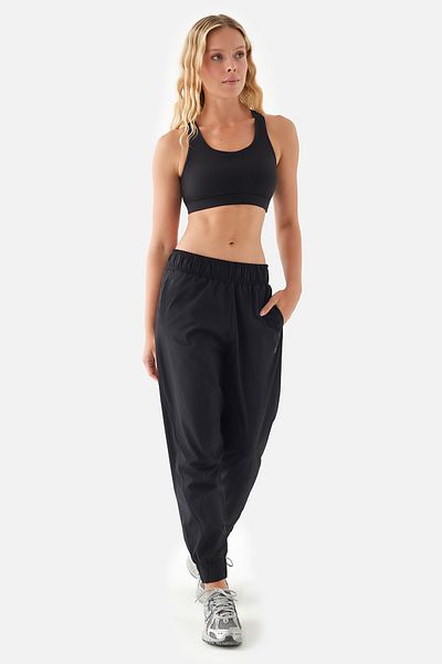 Superstacy Nova Parachute Black Sports Pants