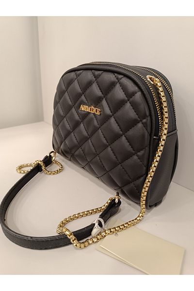 Armine Black Capitone 367 Women's Bag