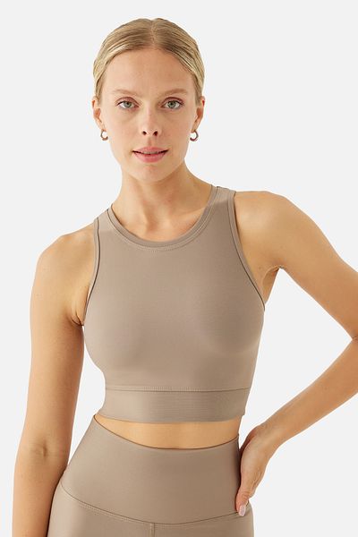 Superstacy Olivia Stone Colored Sports Bra