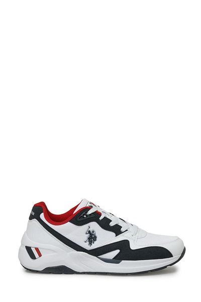 U.S. Polo Assn. Η.Π.Α. Polo Assn. Ανδρικά αθλητικά παπούτσια Husky FX - Λευκό, Ναυτικό, Κόκκινο
