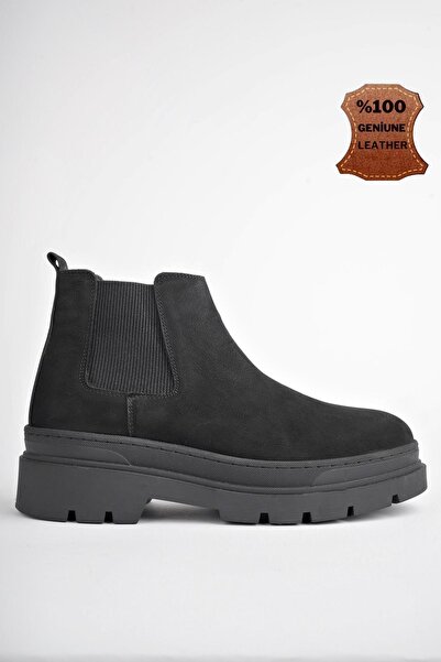 MUGGO Pánské boty Chelsea - zaručená harmonie, pravá kůže a silná podrážka