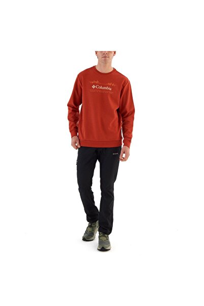 Columbia Mikina Csc M Nature And Back Crew s potiskem Tile