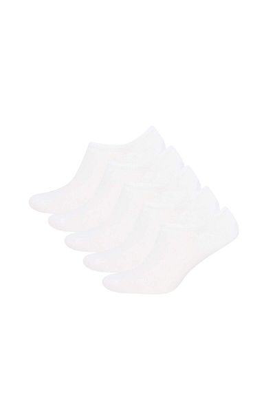 DeFacto Dfc - Men's Invisible 5-Pack Cotton Sneaker Socks