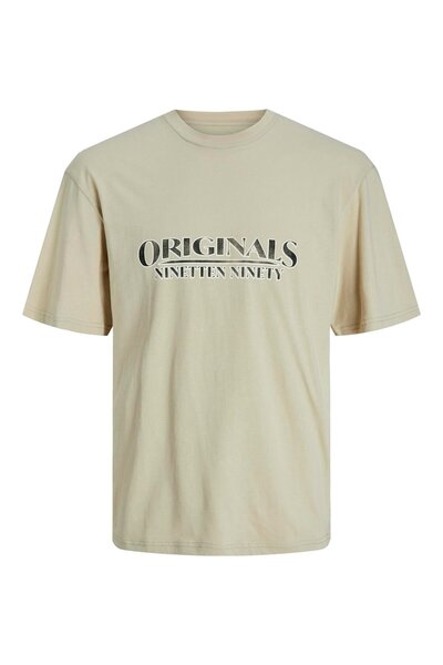 Jack & Jones JORGRAND BRANDING TEE SS CREW NECK BLK الحقول