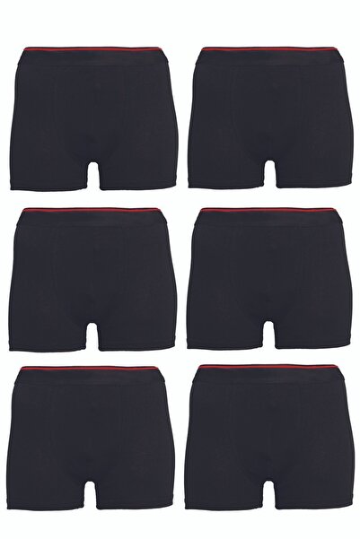 Belifanti Collection Férfi fekete Lycra boxer 6 csomag