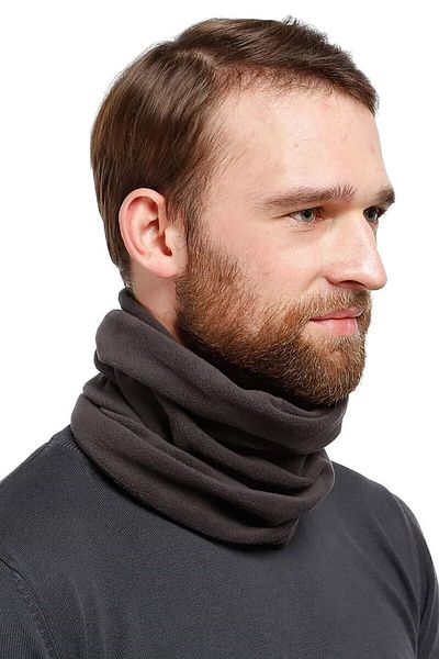 Belifanti Collection Men's Beanie Neck Collar Anthracite