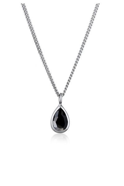 ELLI Halskette Zirkonia Tropfen 925 Sterling Silber