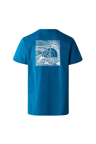THE NORTH FACE M S/S Redbox Celebration Tee Men's T-shirt Nf0a87nvrbi1 Blue-m