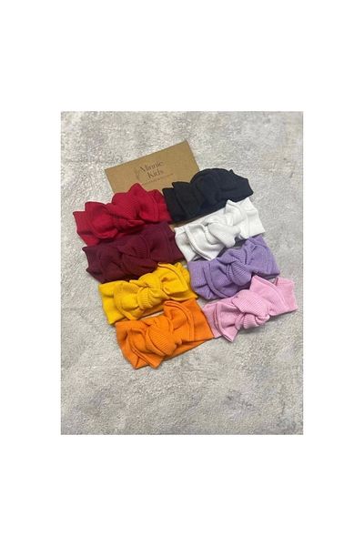 MinnieKids Σετ μπαντάνα 8 τεμαχίων με ραβδώσεις