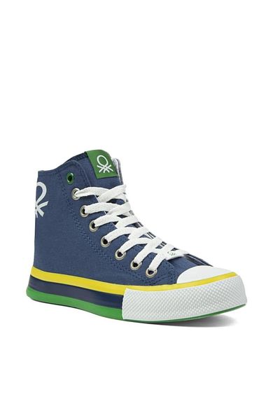 Benetton Bn-30189 Women's Sports Shoes-navy blue