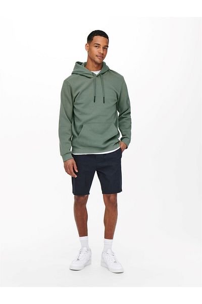 Only & Sons Onsceres Hoodie Sweat Noos Grey