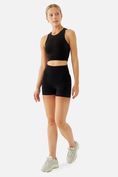 Superstacy Emily Sports Black Short Tights