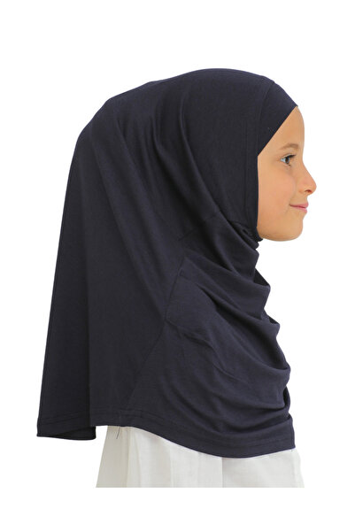 Modish Group Дитячий готовий до носіння шарф-хустка-турбан з віскози - темно-синій