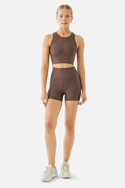 Superstacy Спортен сутиен Olivia Bitter Coffee Colour