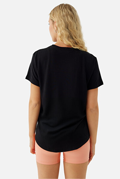 Superstacy Tricou negru ușor Sophia