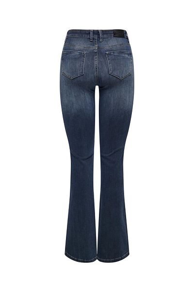 ONLY Geniş kesim Jeans Pantolon ONLBLUSH Mittlere Taille Ausgestellt Jeans