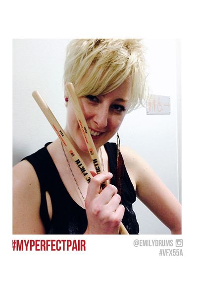 VIC FIRTH American Classic X55a Baguette - Double Cut, Wood Material