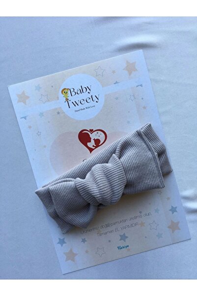 Baby Tweety Hand Made Ribbed Baby Bandana