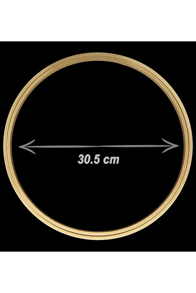 Şirin Kasnak Şirin 11 No Vidasız Ahşap Kasnak - 30.5 cm