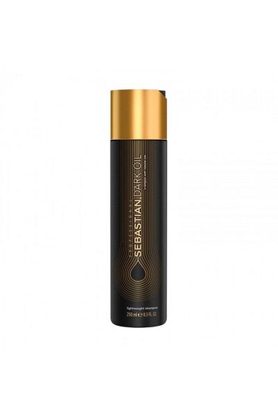 SEBASTIAN Sebastian Dark Oil Lightweight Shampoo - Gives Volume 250 Ml, Daily Use, Cyt 4512457878 -**