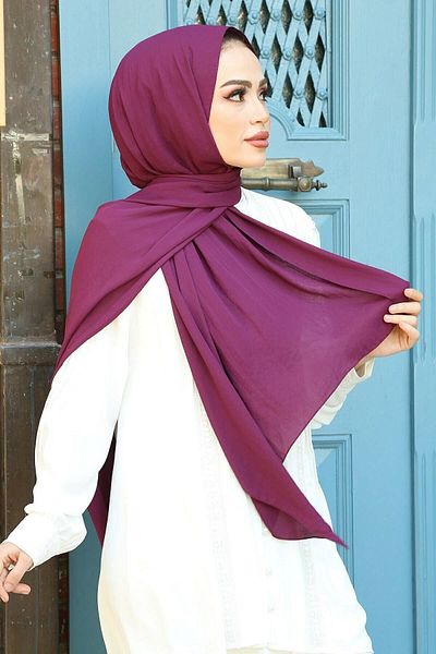 Belifanti Collection Premium Jazz Shawl Μωβ