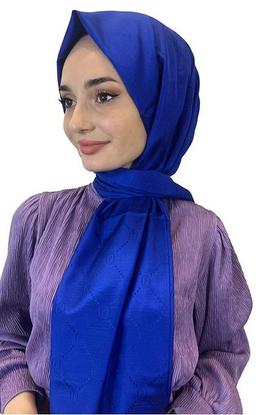 PİRAMİT Elegant Pyramid Monogram Shawl - Special Patterned, Saks 01008