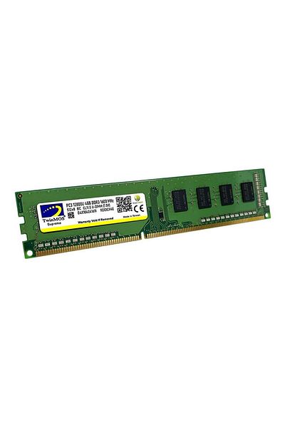 TwinMOS 4 جيجابايت DDR3 1600 ميجاهرتز رام للكمبيوتر الشخصي 1.5 فولت Mdd34gb1600d
