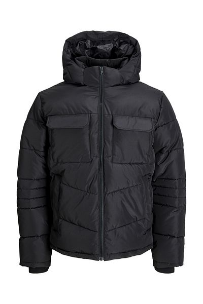Jack & Jones JJBUILD PUFFER JACKET Μαύρο