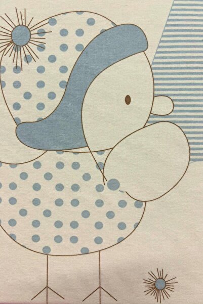 Mutlu Kids Flannel Baby Blanket - Chick Pattern