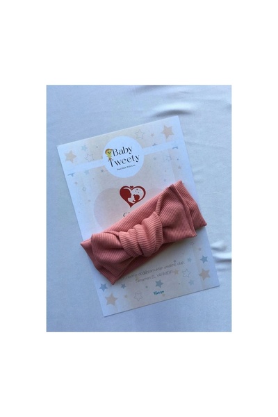 Baby Tweety Handmade Ribbed Baby Girl Bandana